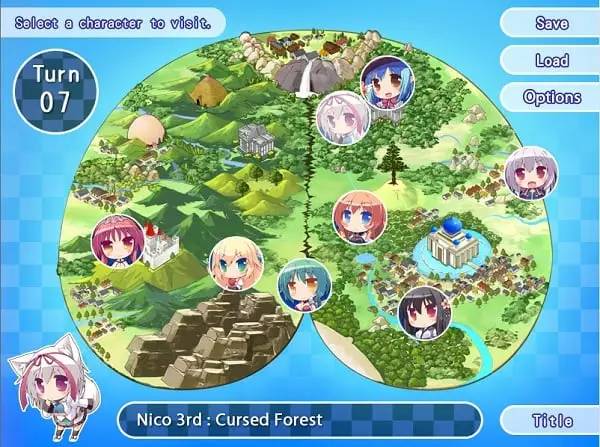 Иллюстрация уровня Ultimate Boob Wars  Big Breasts vs Flat Chests с деталями окружения