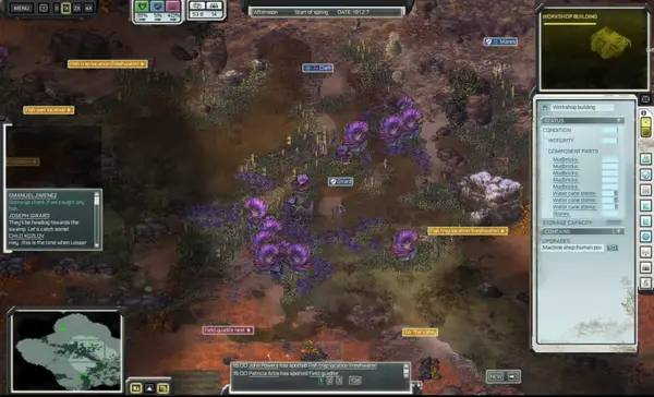 Иллюстрация уровня Unclaimed World с деталями окружения