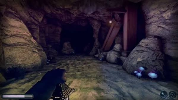 Иллюстрация уровня UnderDread с деталями окружения