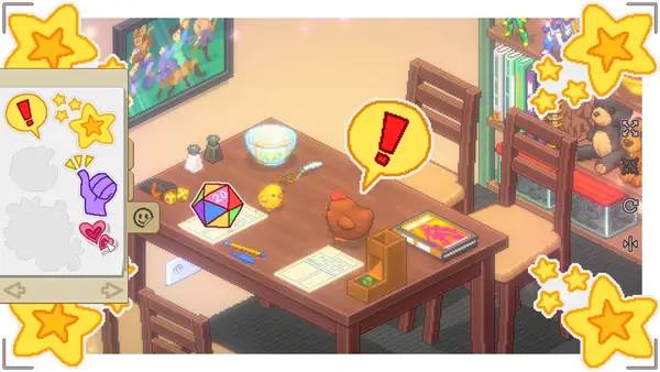 Иллюстрация уровня Unpacking с деталями окружения