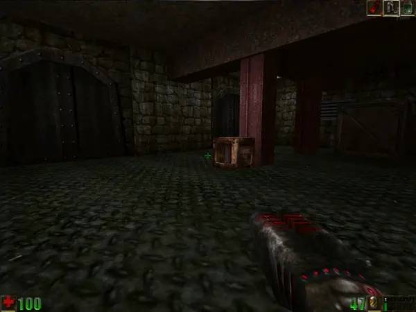 Иллюстрация уровня Unreal Mission Pack  Return to Na Pali с деталями окружения