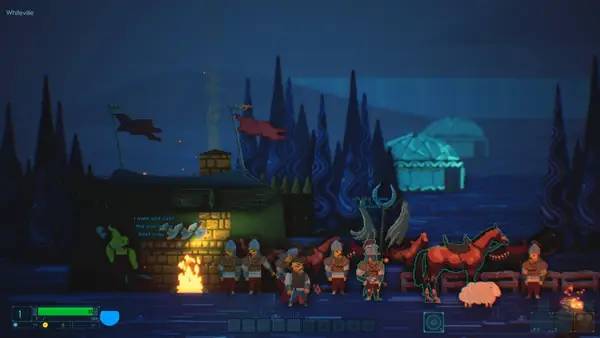 Иллюстрация уровня URUZ Return of The Er Kishi с деталями окружения