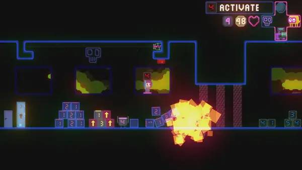 Иллюстрация уровня Uurnog Uurnlimited с деталями окружения