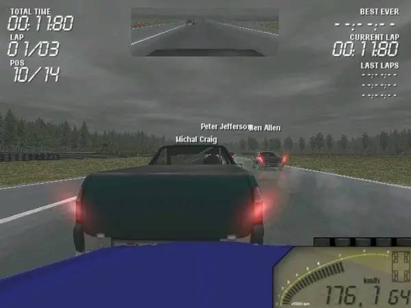 Иллюстрация уровня V8 Challenge с деталями окружения