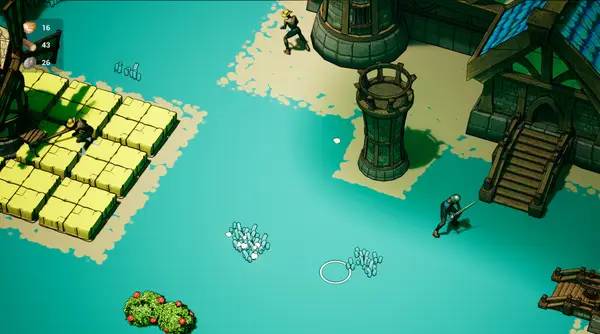 Иллюстрация уровня Vasterra с деталями окружения