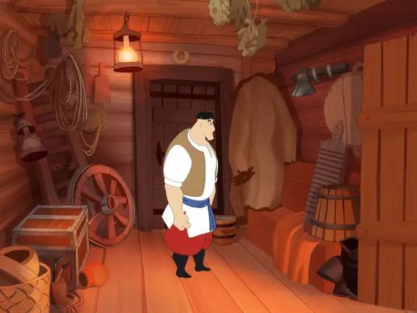 Иллюстрация уровня Вечера на хуторе близ Диканьки (игра) с деталями окружения