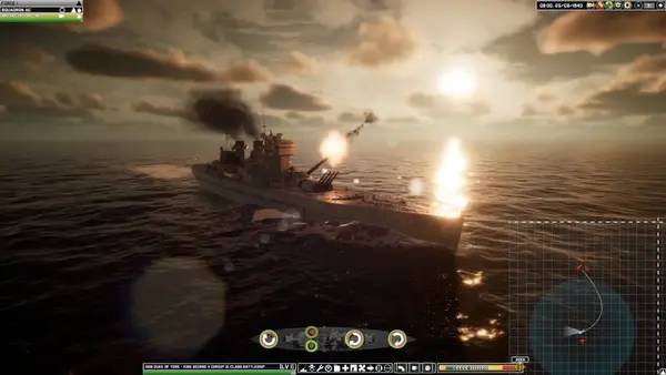 Иллюстрация уровня Victory at Sea Atlantic - World War II Naval Warfare с деталями окружения