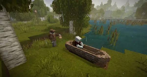 Иллюстрация уровня Vintage Story с деталями окружения