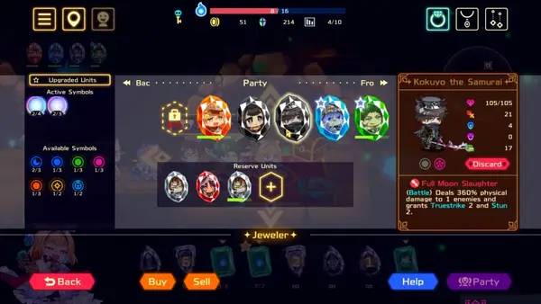 Иллюстрация уровня Vivid Knight с деталями окружения