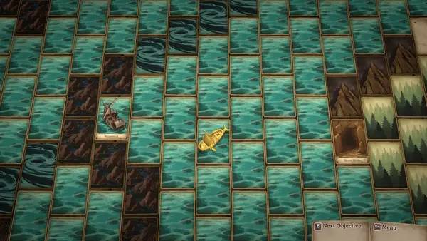 Иллюстрация уровня Voice of Cards The Forsaken Maiden с деталями окружения