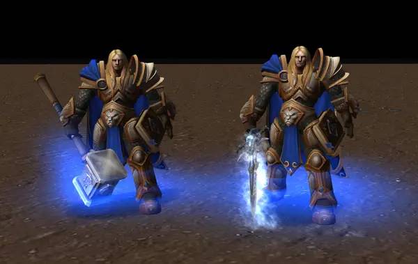 Иллюстрация уровня Warcraft 3  Frozen Throne - Return of the Storm с деталями окружения