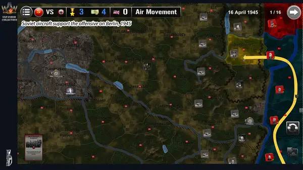 Иллюстрация уровня Wars Across The World с деталями окружения