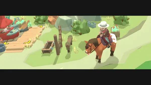 Иллюстрация уровня West Escape с деталями окружения