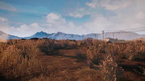 Иллюстрация уровня While We Wait Here с деталями окружения