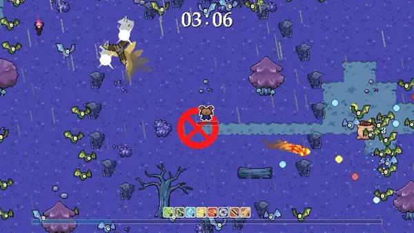 Иллюстрация уровня Whispike Survivors - Sword of the Necromancer с деталями окружения