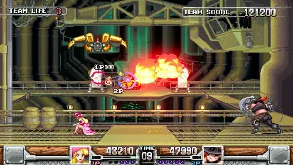 Иллюстрация уровня Wild Guns Reloaded с деталями окружения