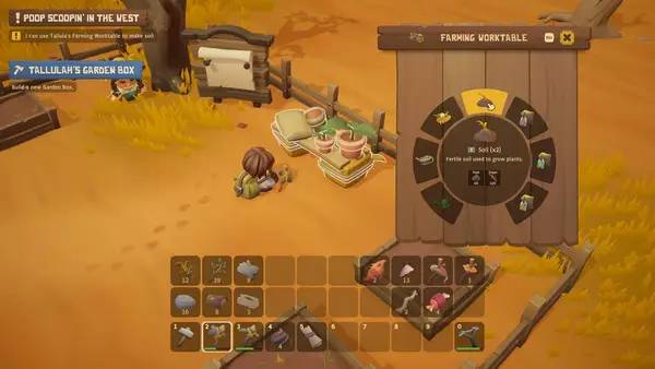 Иллюстрация уровня Wild Indigo Ranch с деталями окружения