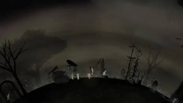 Иллюстрация уровня World of One с деталями окружения