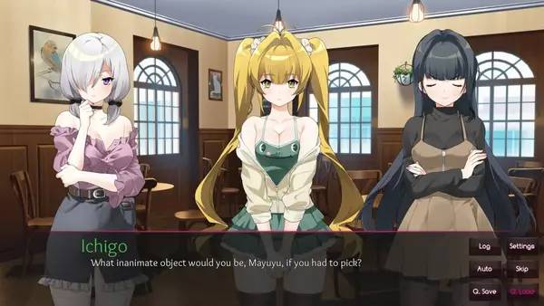 Иллюстрация уровня Would you like to run an idol cafe  2 с деталями окружения