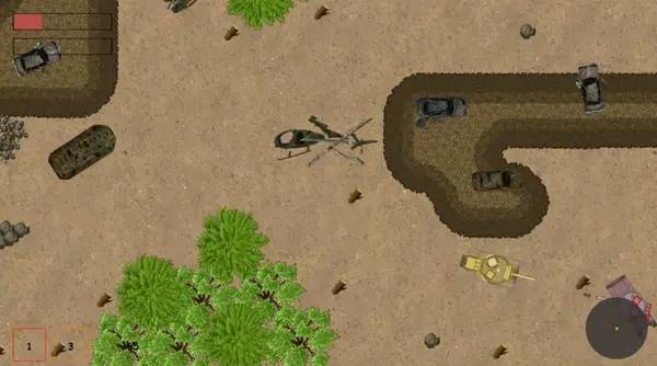 Иллюстрация уровня Wunderwaffe с деталями окружения