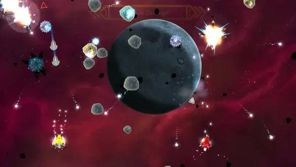 Иллюстрация уровня Xenoraid The First Space War с деталями окружения