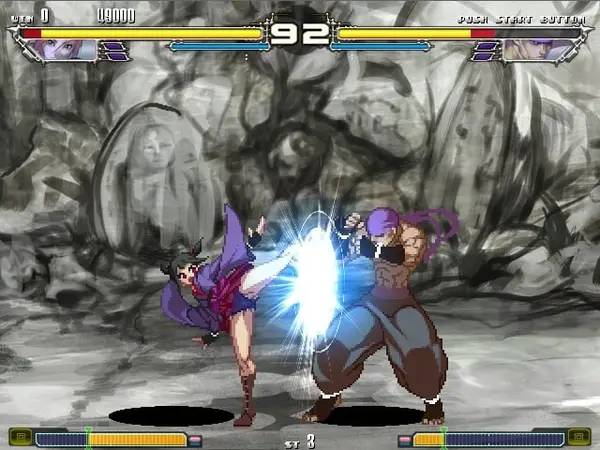 Иллюстрация уровня Yatagarasu Attack on Cataclysm с деталями окружения