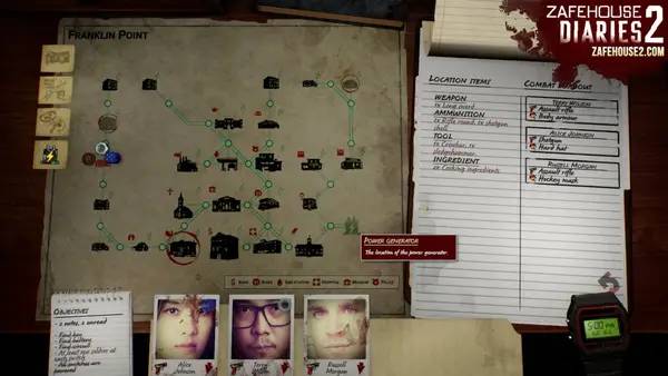 Иллюстрация уровня Zafehouse Diaries 2 с деталями окружения