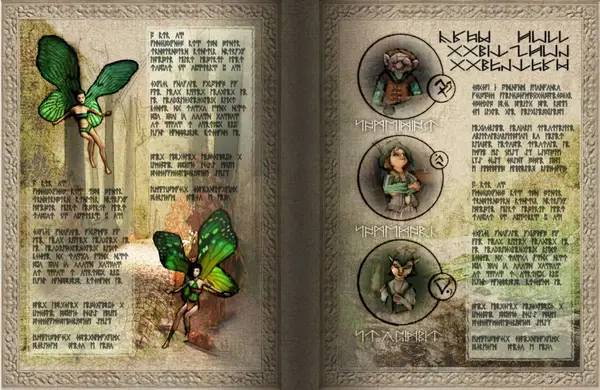 Иллюстрация уровня Zanzarah The Hidden Portal с деталями окружения