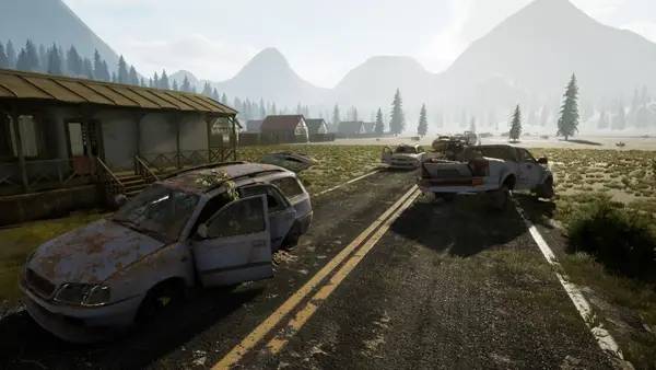 Иллюстрация уровня ZEE.END с деталями окружения