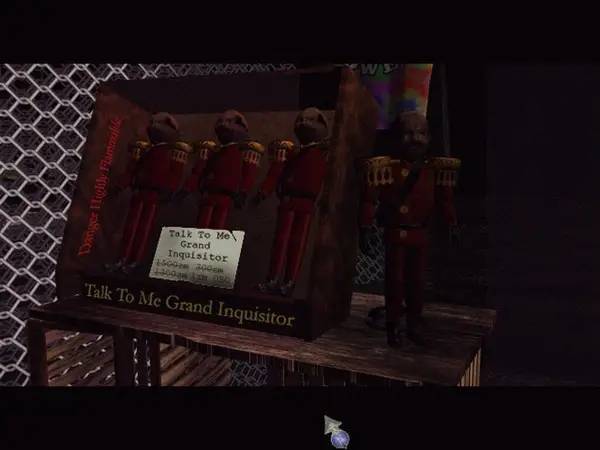 Иллюстрация уровня Zork Grand Inquisitor с деталями окружения