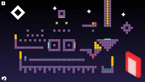 Иллюстрация уровня Zup! S с деталями окружения