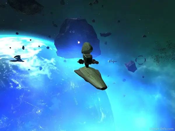 Иллюстрация уровня Звёздные волки 2 Гражданская война с деталями окружения