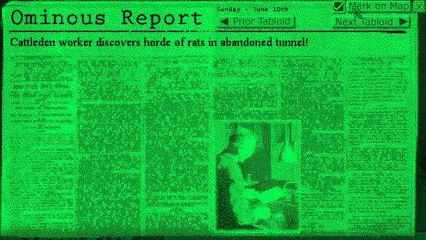 Интерфейс Aberration Analyst во время прохождения