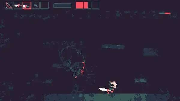 Интерфейс Acid Knife во время прохождения