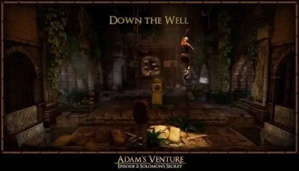 Интерфейс Adam's Venture 2 Solomons Secret во время прохождения