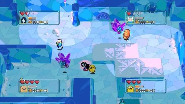 Интерфейс Adventure Time  Explore The Dungeon Because I DON’T KNOW! во время прохождения
