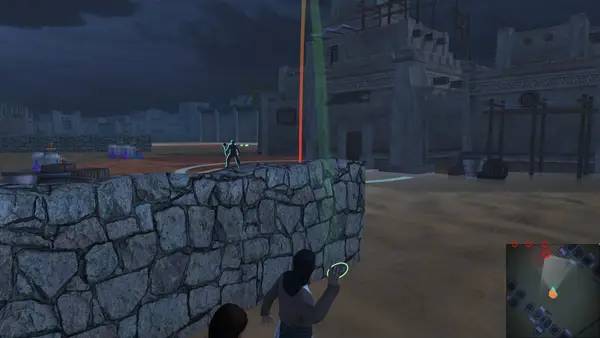 Интерфейс Adventures of the Old Testament - The Bible Video Game во время прохождения