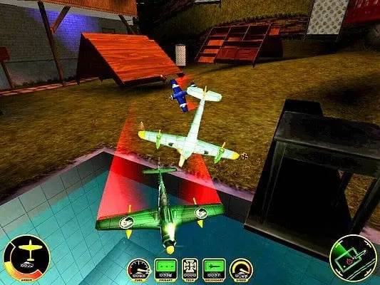 Интерфейс Airfix Dogfighter во время прохождения