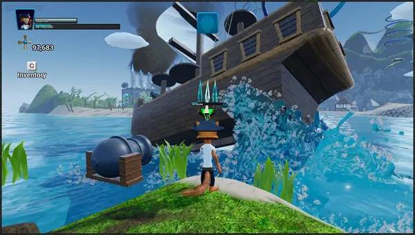 Интерфейс Alakenisland во время прохождения