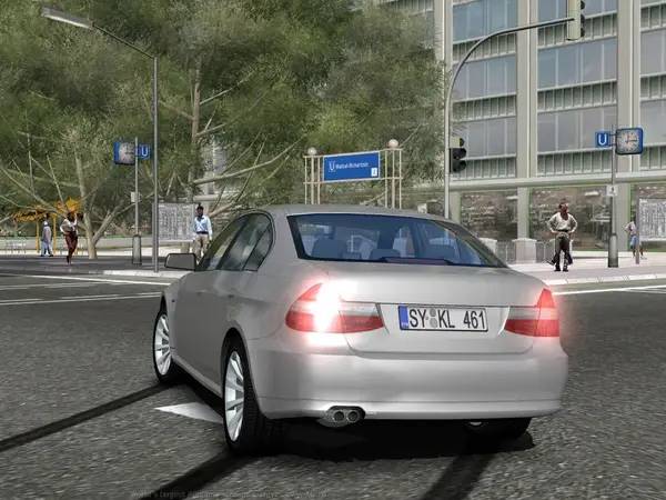 Интерфейс Alarm for Cobra 11 Nitro во время прохождения