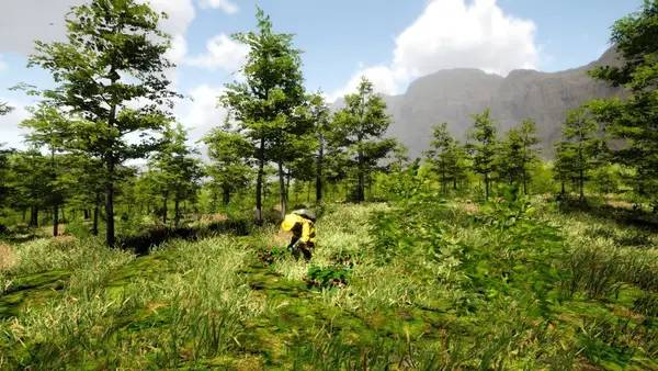 Интерфейс Alien AI во время прохождения