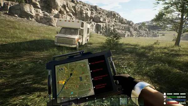 Интерфейс Alien Dawn во время прохождения