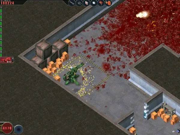 Интерфейс Alien Shooter + Expansions во время прохождения