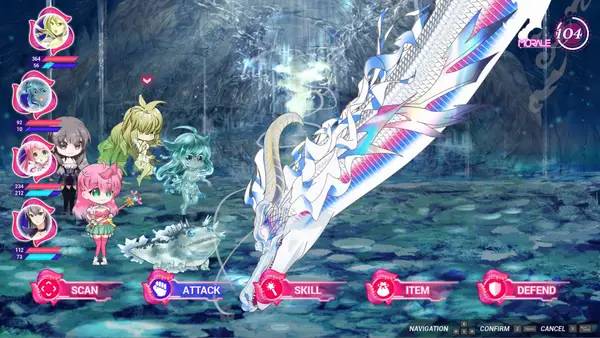 Интерфейс Alluna and Brie Re-Tentacled во время прохождения