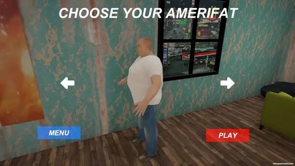 Интерфейс Amerifat Simulator во время прохождения