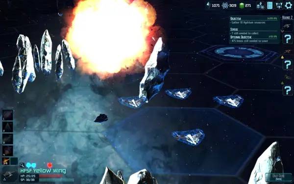 Интерфейс Ancient Frontier во время прохождения