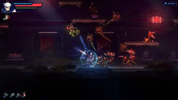 Интерфейс Anima Flux во время прохождения