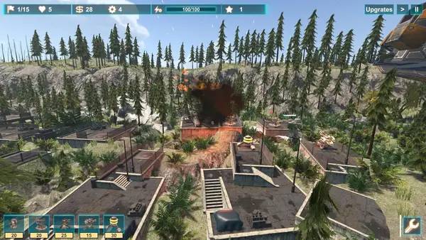 Интерфейс Annihilation from Space во время прохождения