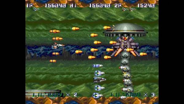 Интерфейс Anniversary Collection Arcade Classics во время прохождения