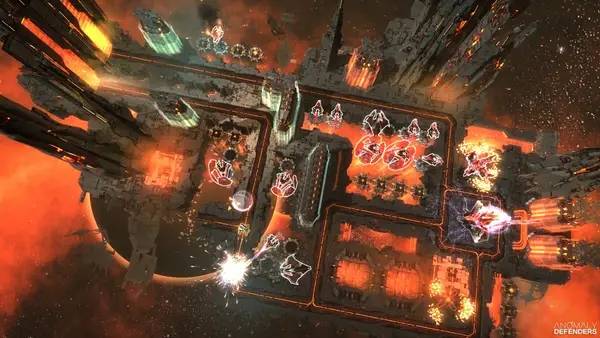 Интерфейс Anomaly Defenders во время прохождения